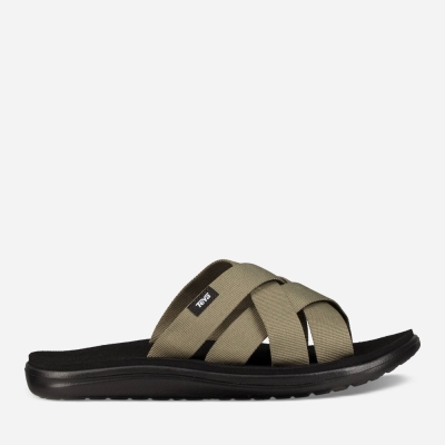 Teva Voya Slide Men's Sandals South Africa - XVL652734